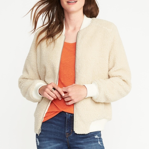 Old Navy sherpa jacket - Picture 1 of 2